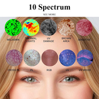 Appareil d'analyse de la peau par IA professionnel, scanner facial multi-spectre HD, détecteur pour l'analyse des conditions cutanées en salon
