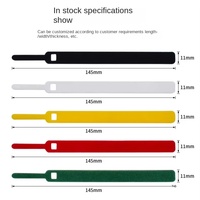 Attache-câble élastique de type P, sangle en nylon avec fermeture auto-agrippante pour téléphone portable, câble de données USB, chargeur, écouteurs, accessoire de téléphone