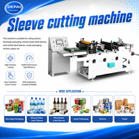 Machine de découpe d'étiquettes thermorétractables électriques à grande vitesse pour bouteilles