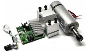 Motor de Husillo Sin Escobillas Refrigerado por Aire de Alta Velocidad para Máquina de Grabado, Cromado, ER11, 48V, 400W, 3000-12000r/min - Product Image 6