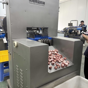 Pork Ribs Cutting Machine Meat with <b>Bone</b> Cutter Equipment with Four <b>Saw</b> Blades - Product Image 2