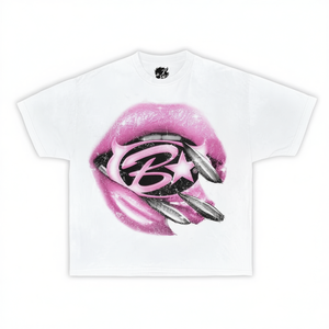 T-Shirt con Grafica Baddie Vision in Confezione, Stile Oversize Streetwear Y2K - Product Image 2