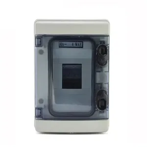 Ha Serie 4-36 Manieren Ip65 Plastic Elektrische Apparatuur Stroomonderbreker Box Waterdichte Mccb Verdeelkast Voor Mcb