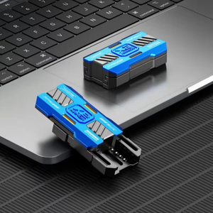 Luminous Push Slider, gadgets EDC pour adultes, jouet de bureau anti-stress, <span class=keywords><strong>spinner</strong></span> manuel, soulagement de l'anxiété, autisme, TDAH, cadeaux amusants - Product Image 3