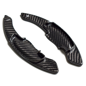 Interior del coche accesorios seco de fibra de carbono cambia paleta turno para Honda CRV 2016-2018 levas al volante - Product Image 3