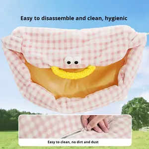 Umweltfreundliches, individuelles, weiches Haustierbett für alle Jahreszeiten, komfortables Sofa im Cartoon-Design, waschbar, rutschfest, modisch, niedlich, klein - Product Image 3