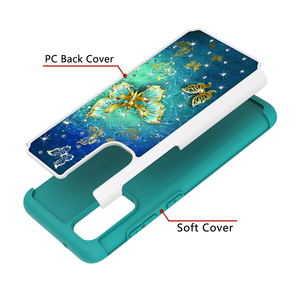 Chống Sốc Long Lanh Kim Cương Bướm Armor Heavy Duty Tpu Pc Điện Thoại Di Động Trường Hợp Đối Với Samsung Galaxy S11e/Đối Với Google Pixel 4 XL - Product Image 4