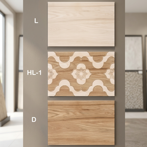 Azulejos de pared cerámicos decorativos 3D Inkjet Concept marrón/cobre 200x300, azulejos de baño mate 20x30, diseños 12x8, ladrillo refractario para exterior de bajo costo - Product Image 1