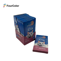 Boîte de présentation personnalisée pour friandises pour chats, en carton ondulé recyclé, pour l'emballage de friandises pour chats