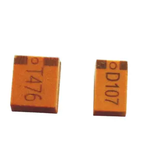 XJ Tantalum Capacitors 100uF 100MFD 107 20% 20V Case V 2924 7361 Chip Solid Polymer Tantalum Capacitor