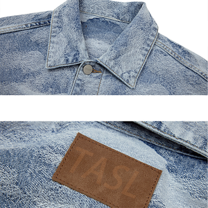 Design personalizzato Y2K Vintage bottoni lavati blu <span class=keywords><strong>cravatta</strong></span> tye <span class=keywords><strong>giacca</strong></span> <span class=keywords><strong>uomo</strong></span> cappotto 2023 <span class=keywords><strong>giacca</strong></span> Unisex Harajuku - Product Image 6