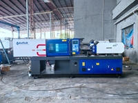 Machine de moulage par injection en plastique de petite taille utilisée servo horizontal de précision de 90 tonnes d'Haïti de seconde main