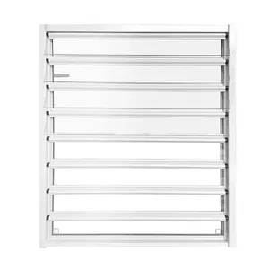 window glass shutter stay modern window louvre aluminum profiles for glass shutter window