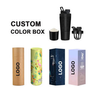 Usine 27oz Bouteille D'eau En Acier Inoxydable Protéine De Lactosérum Shaker Avec Compartiment Pour Gym Nutrition Suppléments Sport Mélangeur En Métal - Product Image 6