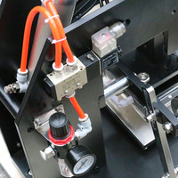 Máquina de gravação de calor, 819k2 do logotipo automático pneumático da estampagem quente da folha
