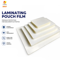 Pochettes de plastification personnalisées brillantes et mates en PET EVA, feuilles de film de plastification à 3 couches anti-bulles haute transparence, fourniture en gros OEM