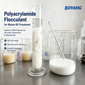 Poliacrilamida en Polvo Blanco de Alta Pureza, Floculante para Aguas Residuales de Impresión y Teñido Textil, Precio de <span class=keywords><strong>PAM</strong></span> - Product Image 2