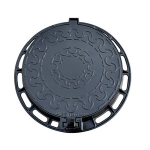 Precio bajo, buena calidad, cubierta de bloqueo de hierro dúctil EN 124 C250/clase D, cubierta de 680mm, cubierta de alcantarilla certificada ISO 9001 - Product Image 2
