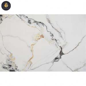 Foshan Factory Countertop Rock Slab Hoja aglomerada 3200x1600 12mm Losa de repuesto de mármol - Product Image 2