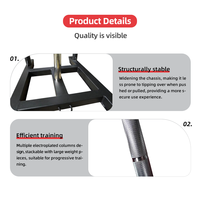 Trineo de Entrenamiento de Alta Intensidad Premium Cross Fit con Base de Acero y Carga de Placas para Fitness