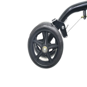 מתכוונן מתקפל אלומיניום קל משקל רפואי חיצוני הליכה עם מושב - Product Image 6