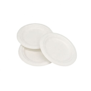 Desechables biodegradables 100 bagazo pequeña bola de masa <span class=keywords><strong>salsa</strong></span> plato placas - Product Image 3
