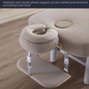 Cama <span class=keywords><strong>de</strong></span> <span class=keywords><strong>fisioterapia</strong></span> para salón <span class=keywords><strong>de</strong></span> belleza moderna, gabinetes <span class=keywords><strong>de</strong></span> almacenamiento bloqueables con calefacción <span class=keywords><strong>de</strong></span> masaje corporal <span class=keywords><strong>de</strong></span> madera única DMC21 para uso en sala <span class=keywords><strong>de</strong></span> estar - Product Image 5