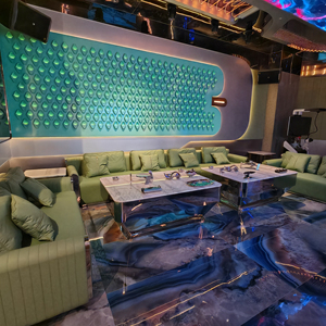 High-End personalizzato moderna cabina KTV panca e <span class=keywords><strong>Bar</strong></span> divano Set <span class=keywords><strong>in</strong></span> acciaio inox Night Club posti a sedere per mangiare nei locali notturni <span class=keywords><strong>Bar</strong></span> - Product Image 1