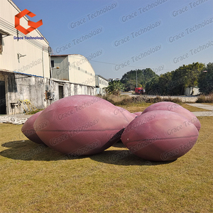 Globo Publicitario Gigante Inflable con Forma <span class=keywords><strong>de</strong></span> Balón <span class=keywords><strong>de</strong></span> Rugby, Fútbol Americano y Fútbol para Eventos Deportivos - Product Image 5