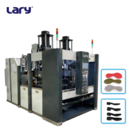 Machine de moulage par injection de semelles de chaussures en caoutchouc LARY LRS165, force de serrage 1650KN