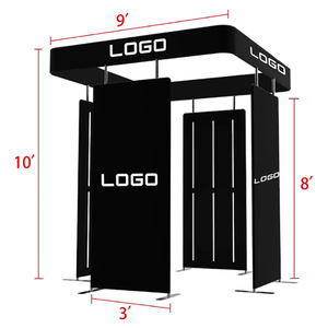 Vente chaude Gratuit Logo Personnalisé 360 Photo Booth <span class=keywords><strong>Fond</strong></span> Caméra 360 Vidéo Photo Booth Affaires 360 Photo Booth Boîtier Toile <span class=keywords><strong>de</strong></span> <span class=keywords><strong>Fond</strong></span> - Product Image 1
