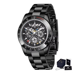 Montre Pagani Design PD-1777 1777, montre de luxe squelette automatique, montre mécanique Hangzhou, montre-bracelet en acier inoxydable pour hommes - Product Image 1