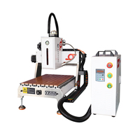 Machine à sculpter le bois cnc 3d de bureau, 3030 4040 6060, prix de routeur à eau, routeur de broche, 800w