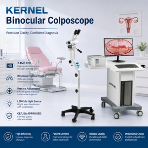 Colposcope optique binoculaire Kernel <span class=keywords><strong>KN</strong></span>-2200BI avec <span class=keywords><strong>filtre</strong></span> vert pour examen gynécologique vaginal - Product Image 2