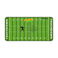 Alfombrilla de Escritorio Deportiva Personalizada, Regalo Premium para Gaming y Oficina, Alfombrilla de Ratón con Diseño de Campo de Fútbol, de Goma Ecológica, en Stock
