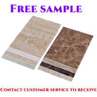 1220x2440mm 3mm PVC panneau mural feuille PVC marbre UV feuille prix panneau décoratif Uv panneau Pvc couronne moulage colle sur mur 95%