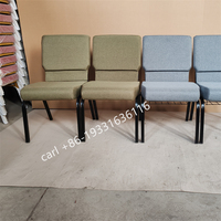 Chaise de réception de mariage d'église bon marché en gros chaises de salle à manger en métal de banquet d'hôtel de haute qualité prix