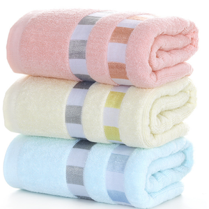 Best Seller 70x140cm Toalla de baño de puesto de satén 350g Toalla de baño de puesto de calle de bajo precio absorbente grueso y suave - Product Image 2