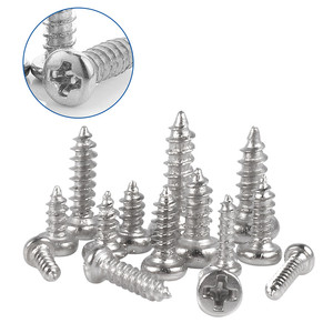 1800 pièces en acier Micro téléphone vis ensemble M1 M1.2 M1.4 M1.5 Pan tête ronde vis taraudeuse Phillips Mini <span class=keywords><strong>Kit</strong></span> - Product Image 3