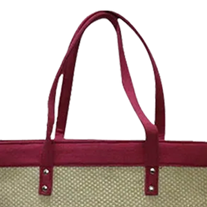 Plain Jute & <b>Canvas</b> Ladies Hand Bag Manufacture in India with Nice <b>Canvas</b> Handle - Product Image 3