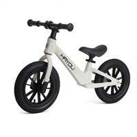 Vélo d'équilibre en alliage de magnésium à prix d'usine pour enfants de 2 à 7 ans, pneus de 12 pouces, selle recouverte de cuir - Marque privée