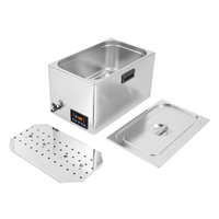 Cuisinière lente électrique commerciale intelligente en acier inoxydable 9L à basse température, machine de cuisson sous vide, circulateur par immersion Sous-vide