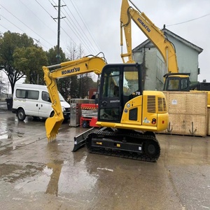 Excavatrice Komatsu PC70 PC70-8 PC75-2 PC75-3 d'occasion importée du Japon, modèle chenillé Komatsu PC70-8 pour travaux de terrassement - Product Image 5