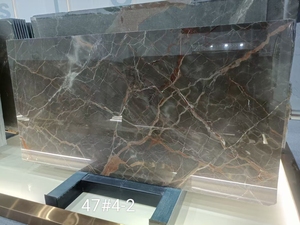 Lastre di Marmo Italiano Ombra di Caravaggio Marrone a Prezzo di Fabbrica, Piastrelle in Pietra Naturale per Rivestimenti e Pavimenti, Progetti per Importatori all'Ingrosso - Product Image 2