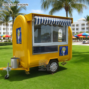 Remolque de Comida Móvil con Diseño OEM para Helados y BBQ, con Accesorios - Product Image 2