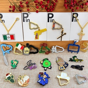 Fabricante Mayorista de Broches Suaves de Anime, Insignias Rígidas, Artesanías Metálicas Personalizadas, Logotipos, Sombreros Mexicanos y Pins de Solapa Esmaltados para Gorras - Product Image 3