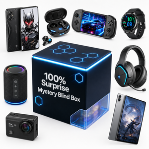 Caja Misteriosa de Papelería Mystery Scoop, Caja Misteriosa de Teléfonos Móviles, Descuento al por Mayor en Teléfonos 100%, Ratón Inalámbrico, Palo para Selfies, Regalo - Product Image 1