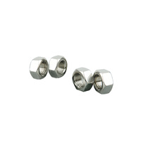 Écrous hexagonaux en acier au carbone de grade 8.8, 10.9, 12.9, sur mesure M12, M18, DIN934, M3, M4, M5, M6, M8, M12, avec revêtement Dacromet