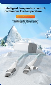 60W PD sạc nhanh đa sạc cáp 2m nylon bện USB C sét Adapter cho iPhone 15 Pro Max/14 cho thiên hà cho Iphone - Product Image 6