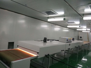 Forno a Tunnel ad Aria Calda a Infrarossi Lontani con Riscaldamento Continuo per Serigrafia su Magliette - Product Image 2